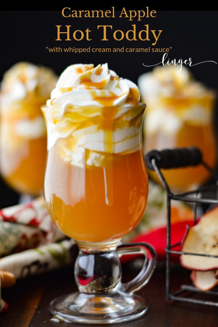 caramel apple hot toddy